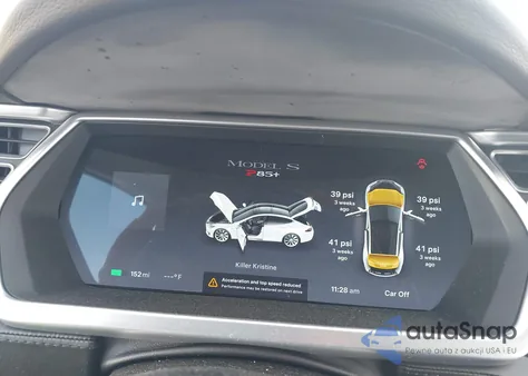 2013 Tesla Model S Performance из США, поврежденный, VIN 5YJSA1DP7DFP28893